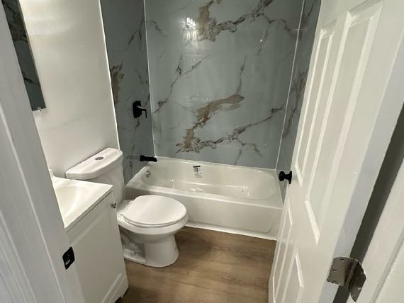 Newly renovated bathroom at C.A.L.I. Place